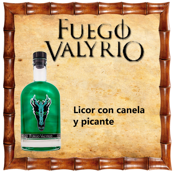 Botella Fuego Valyrio