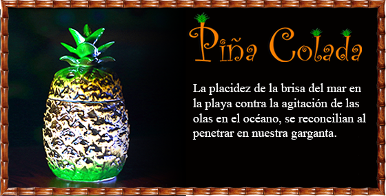 Piña Colada Premium tropical en Hawaika Valencia