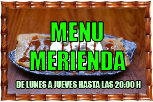 Menu Merienda